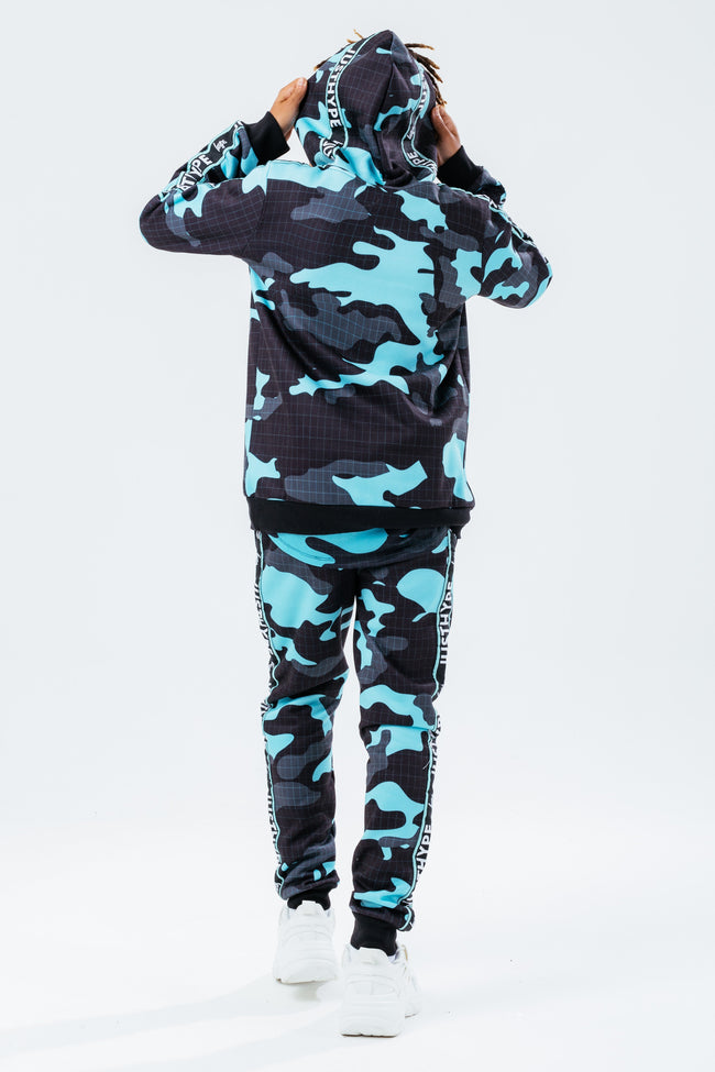 HYPE WAVE CAMO BOYS HOODIE