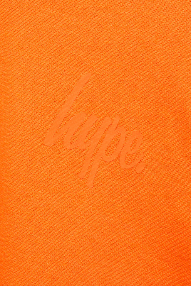 HYPE ORANGE & GREY BOYS HOODIE SET