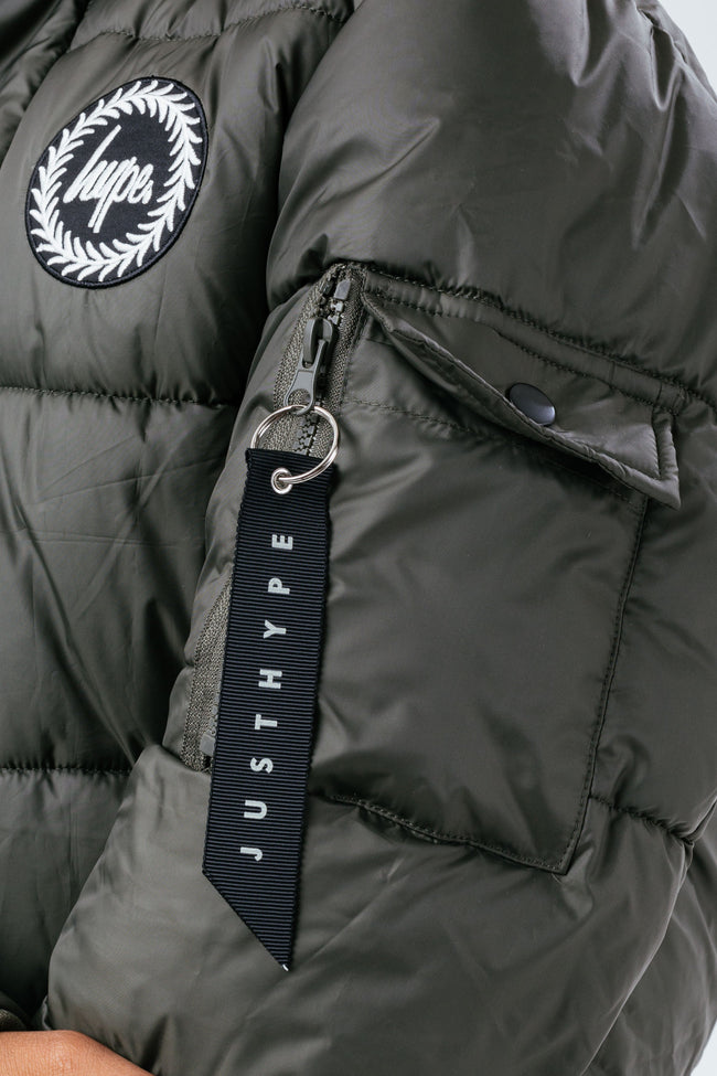 HYPE KHAKI BOYS EXPLORER JACKET