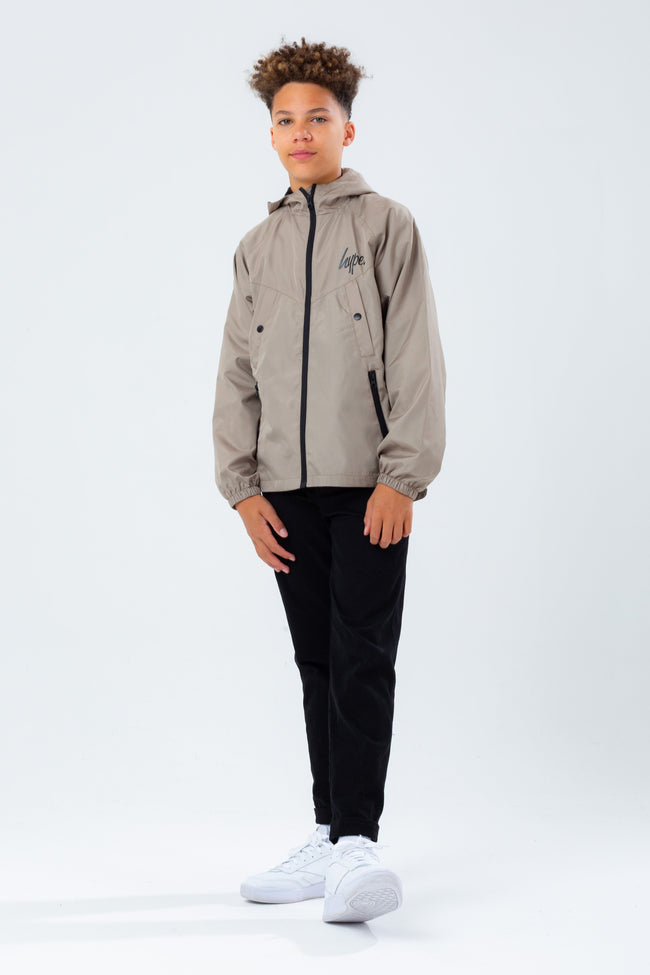 HYPE KHAKI BOYS TECH JACKET