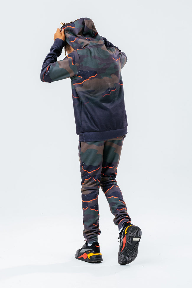 HYPE ORANGE DROP CAMO BOYS JOGGERS