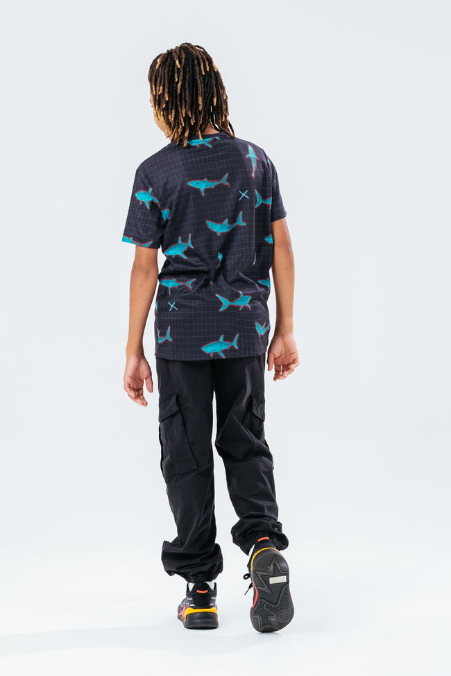 HYPE NEON SHARK KIDS T-SHIRT