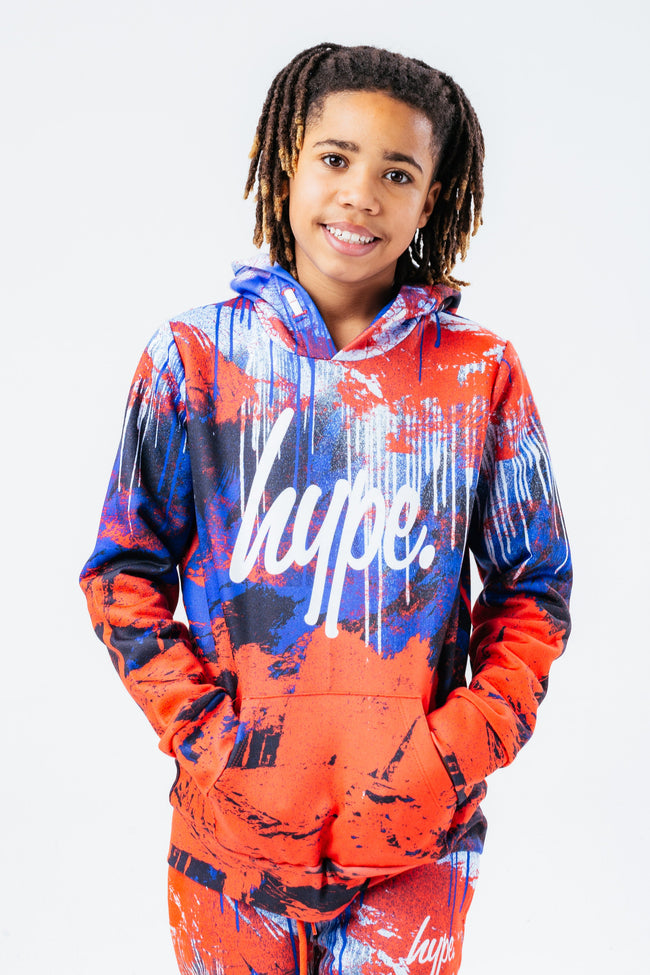 HYPE BRITAIN SPRAY BOYS HOODIE