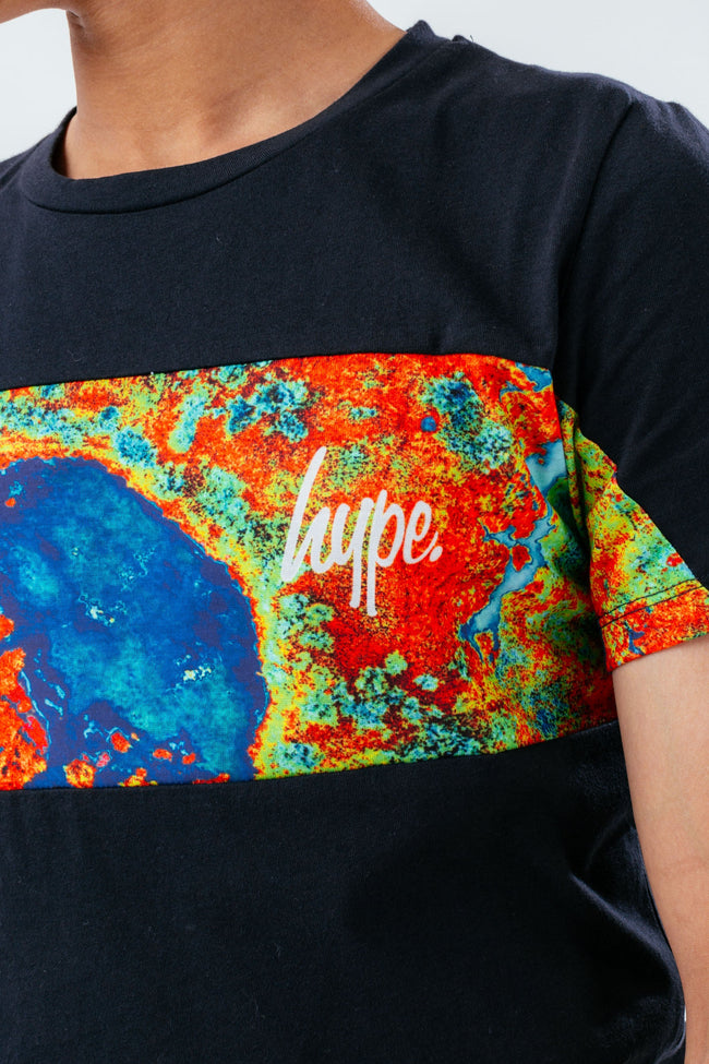 HYPE HEAT HILLS PANEL BOYS T-SHIRT