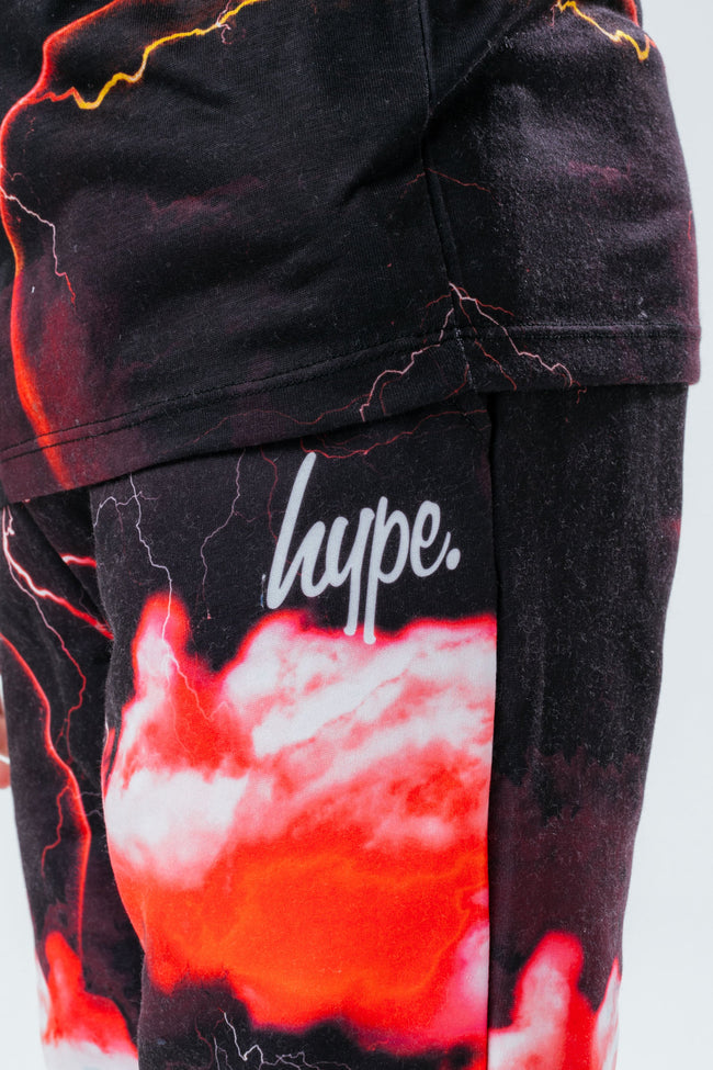 HYPE RED LIGHTNING BOYS JOGGERS