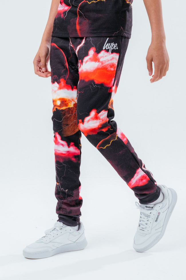 HYPE RED LIGHTNING BOYS JOGGERS