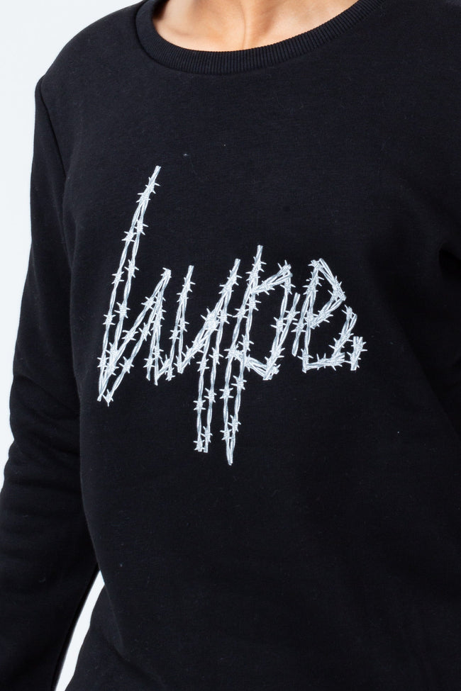 HYPE BARB SCRIPT BOYS CREW NECK