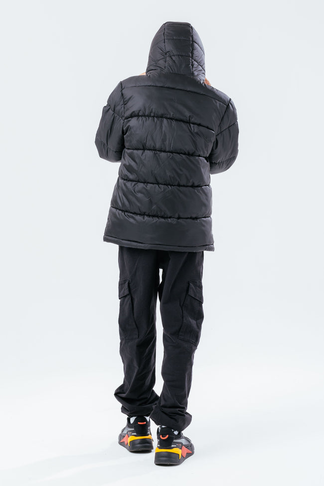 HYPE BLACK KIDS PUFFER JACKET