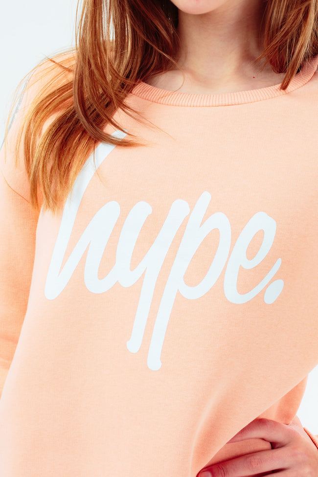 HYPE PINK SWEAT GIRLS DRESS