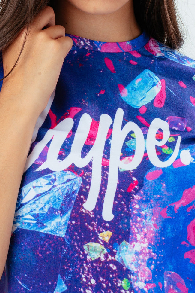 HYPE GEMS KIDS CROP T-SHIRT