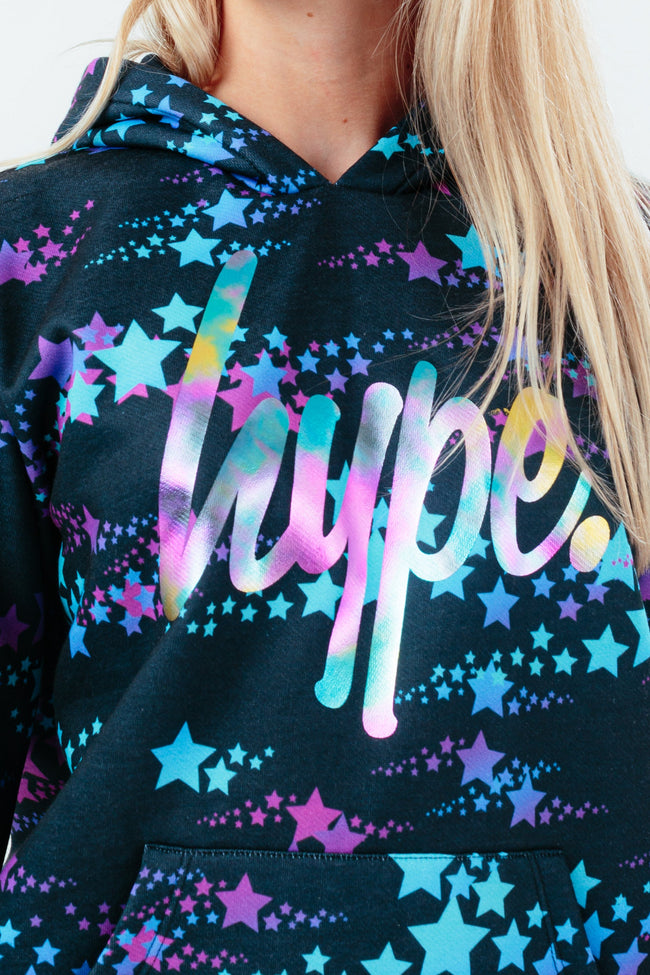 HYPE STAR FADE GIRLS HOODIE