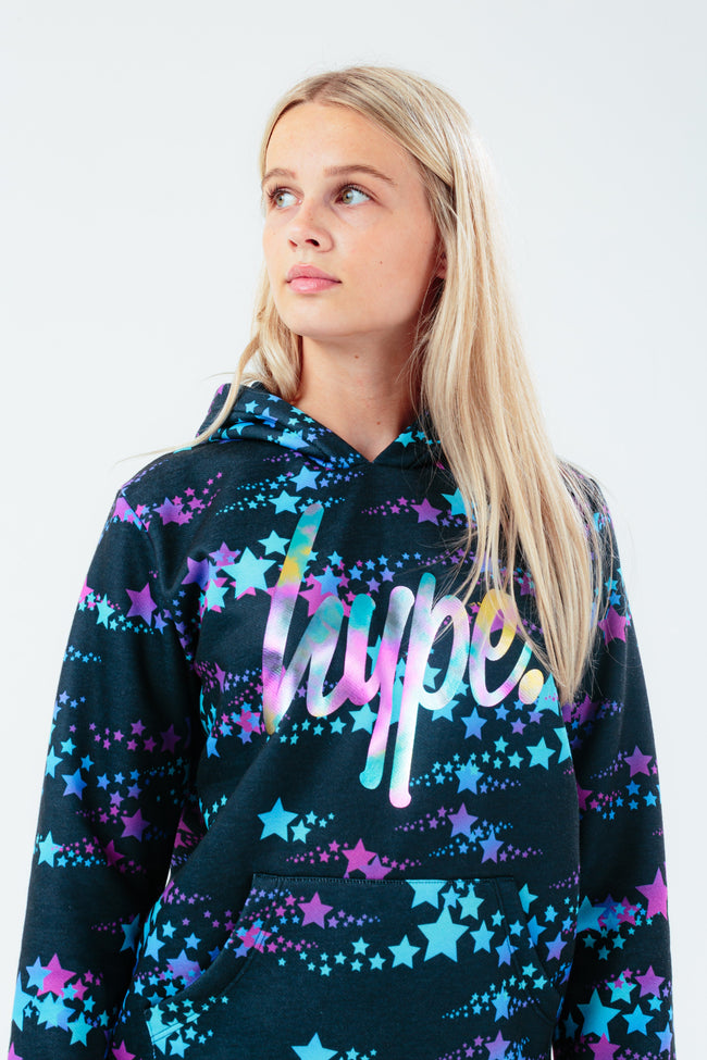 HYPE STAR FADE GIRLS HOODIE