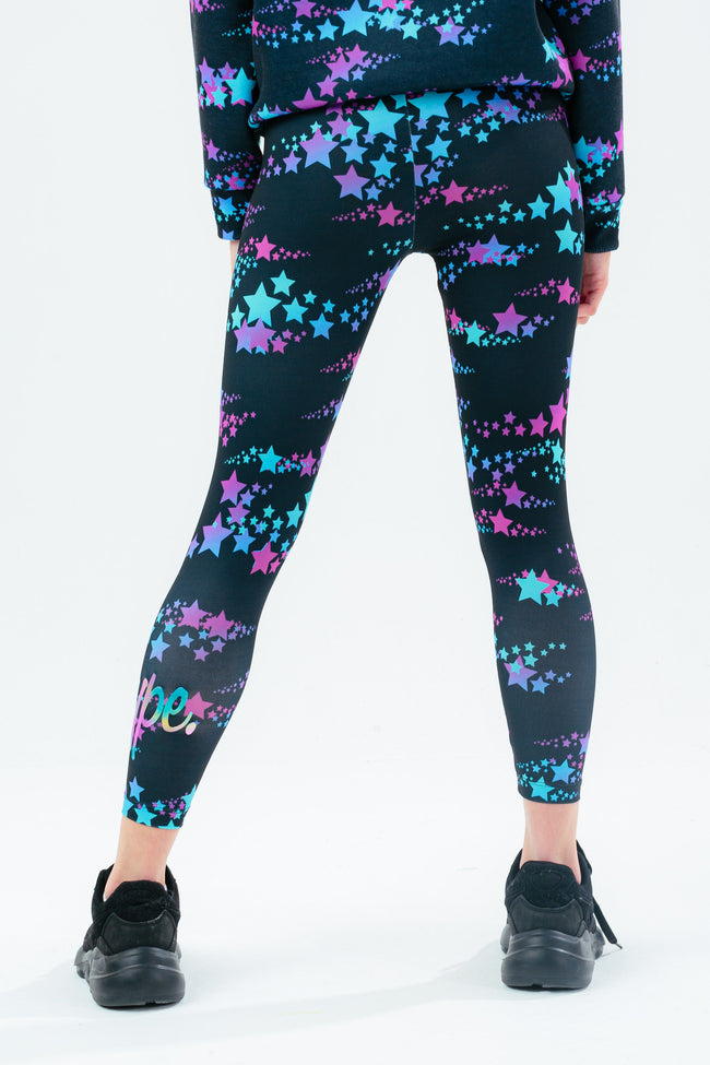 HYPE STAR FADE GIRLS LEGGINGS