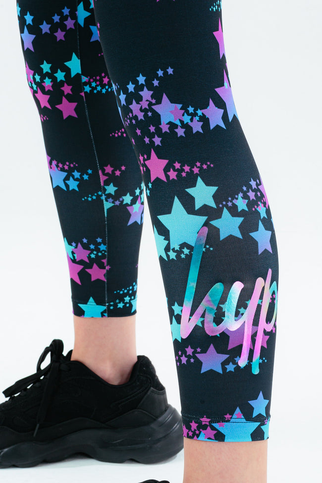 HYPE STAR FADE GIRLS LEGGINGS