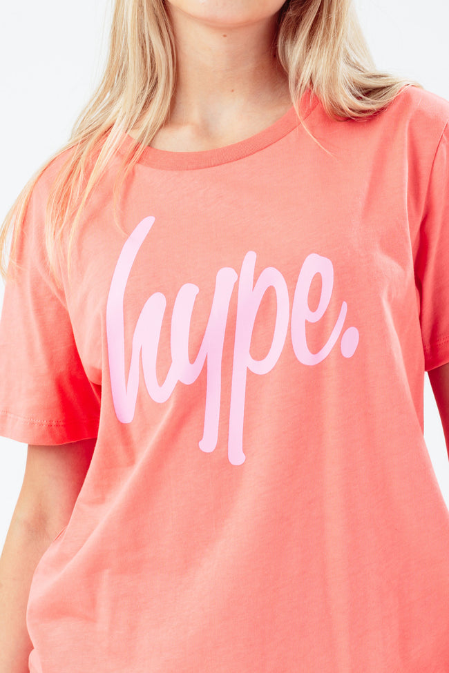 HYPE PEACH SCRIPT KIDS T-SHIRT