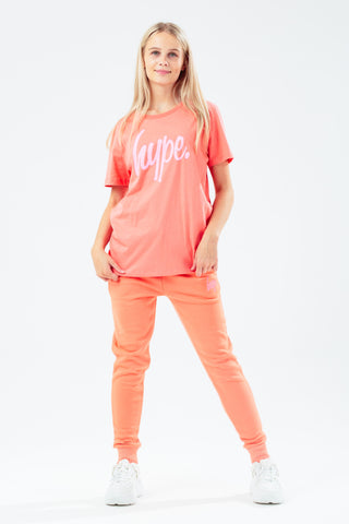 HYPE PEACH SCRIPT KIDS T-SHIRT