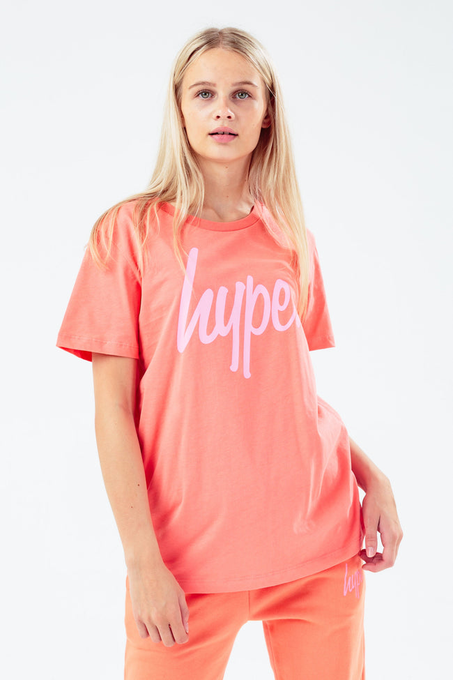 HYPE PEACH SCRIPT KIDS T-SHIRT