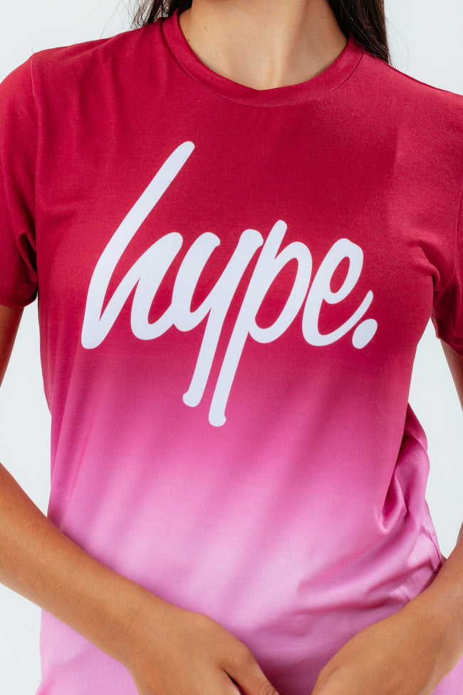 HYPE BRICK & PINK FADE KIDS T-SHIRT