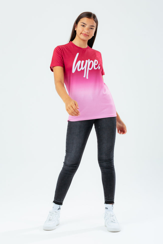 HYPE BRICK & PINK FADE KIDS T-SHIRT