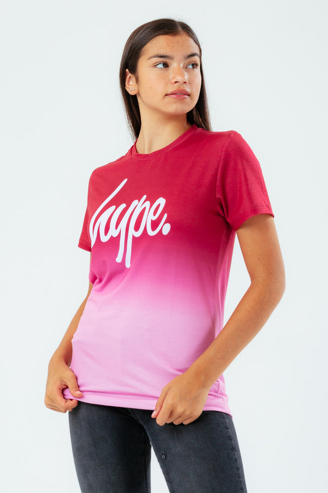 HYPE BRICK & PINK FADE KIDS T-SHIRT