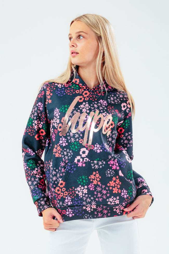 HYPE ANIMAL FLOWER GIRLS HOODIE