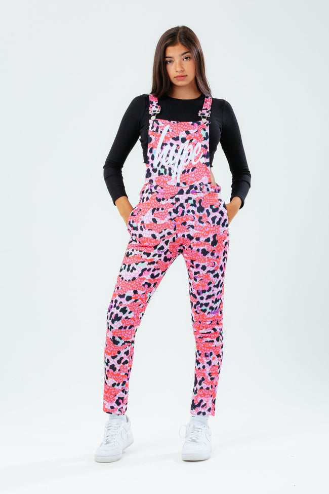 HYPE LEOPARD CAMO DUNGAREES