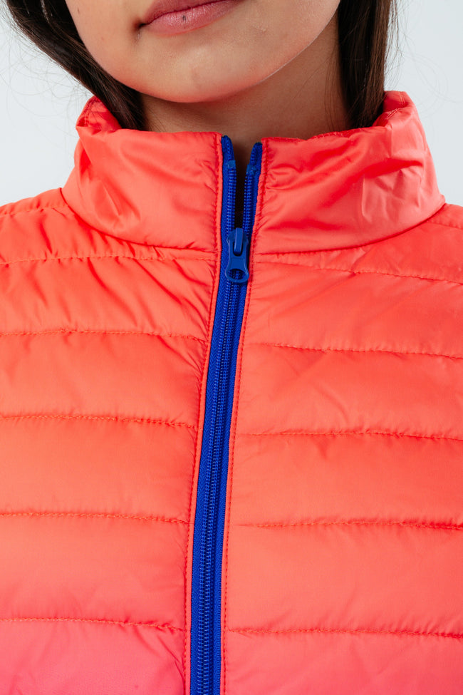 HYPE PEACH HORIZON GIRLS PUFFER JACKET