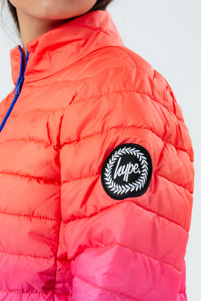 HYPE PEACH HORIZON GIRLS PUFFER JACKET