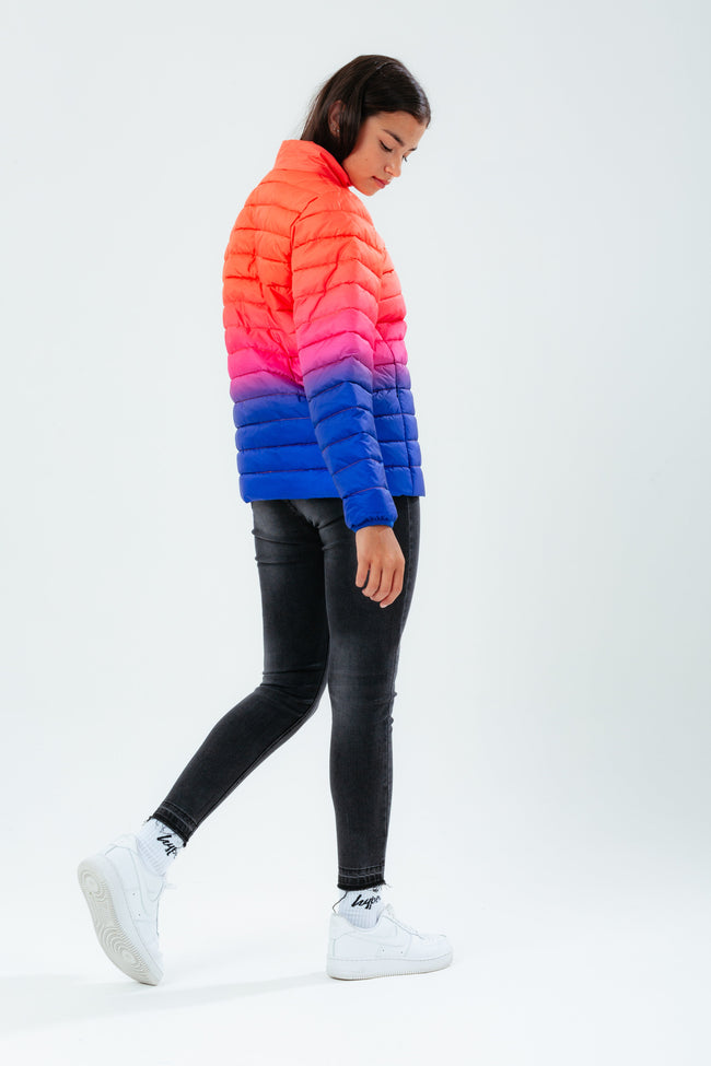 HYPE PEACH HORIZON GIRLS PUFFER JACKET