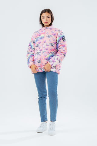 HYPE BUTTERFLY FIELD GIRLS PUFFER JACKET