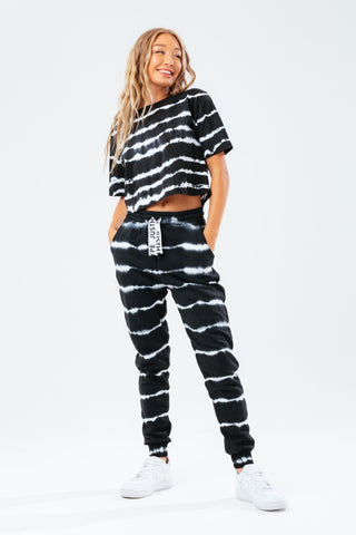 HYPE DYE STRIPE OVERSIZED WOMEN'S T-SHIRT