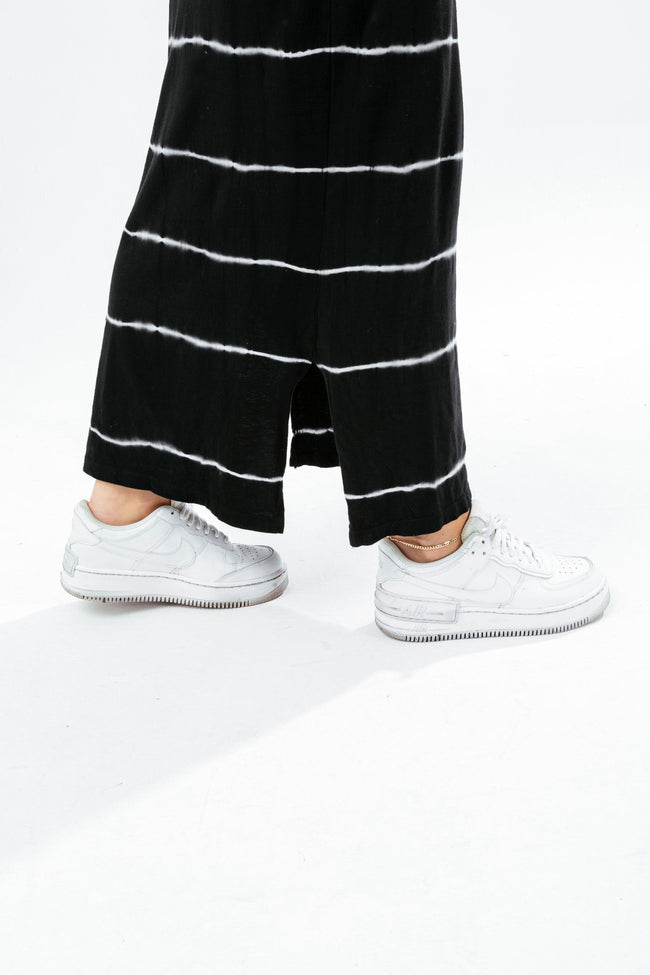 HYPE DYE STRIPE WOMEN'S TEE DRESS