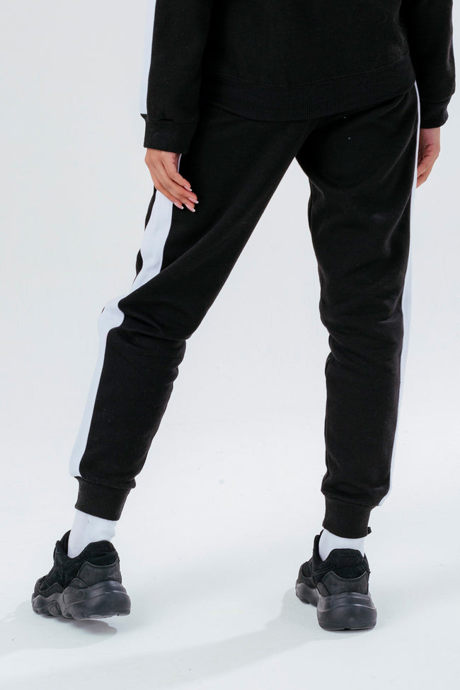 HYPE BLACK ZIP WOMEN'S TRACKSUIT SET