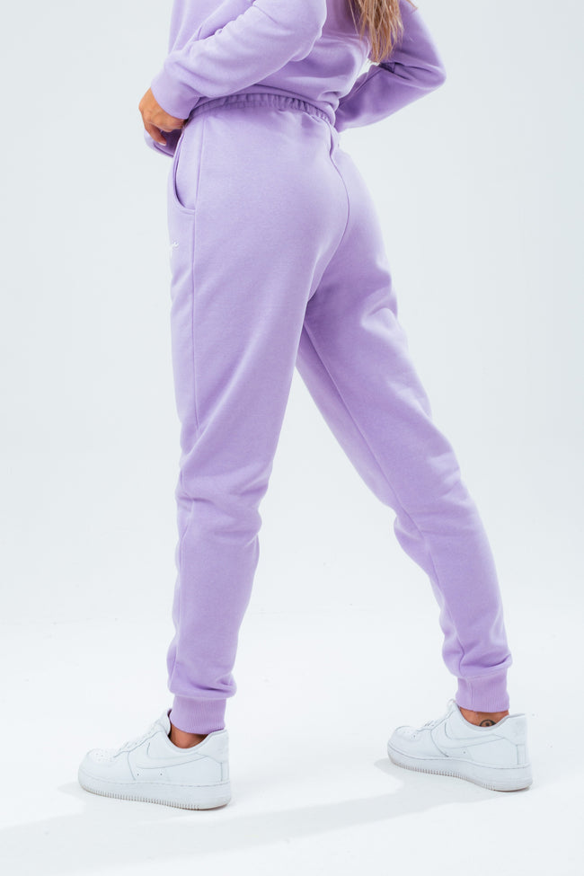 HYPE PURPLE SCRIBBLE WOMEN'S JOGGERS