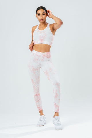 HYPE WOMENS PINK DYE WOMENS BRALET