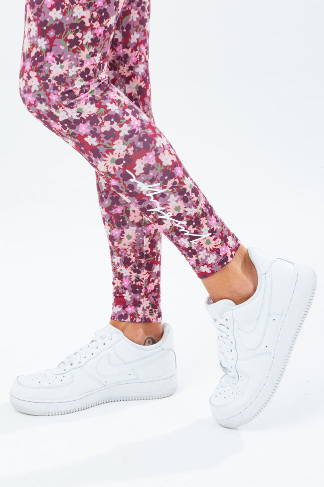 HYPE FLOWER REPEAT WOMEN'S LEGGINGS