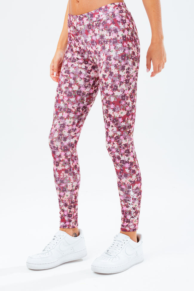 HYPE FLOWER REPEAT WOMEN'S LEGGINGS