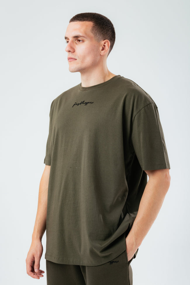 HYPE OAK OVERSIZED SCRIBBLE MEN'S T-SHIRT