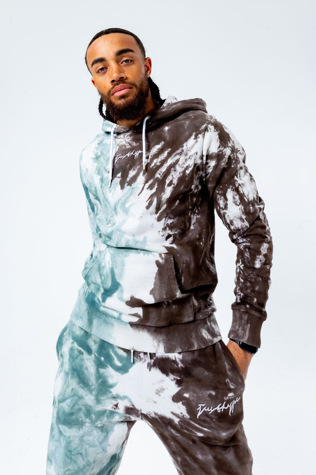 HYPE MULTI TIE DYE MEN'S PULLOVER HOODIE