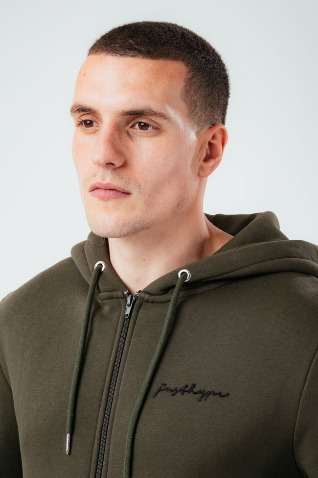 HYPE OAK OVERSIZED ZIP MEN'S HOODIE