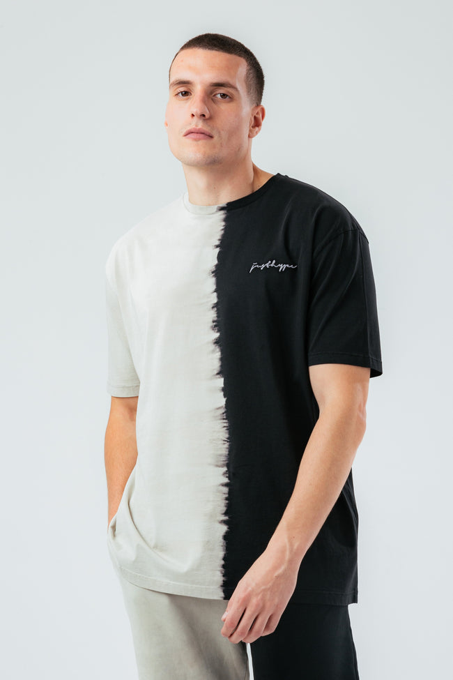 HYPE HALF BLEACH OVERSIZED MEN'S T-SHIRT