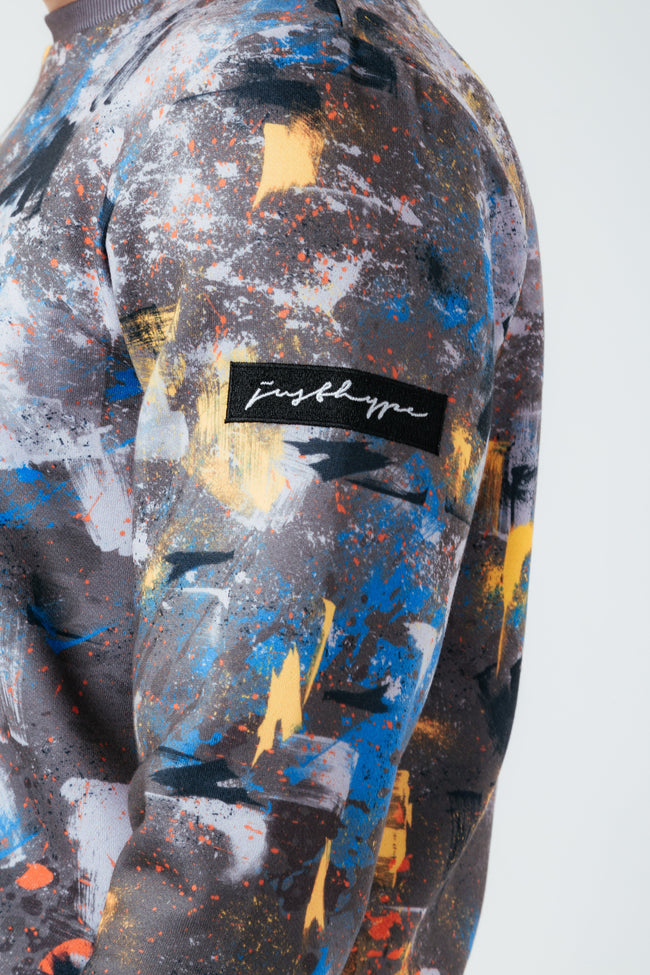 HYPE PAINTERS OVERSIZED MEN'S CREW NECK