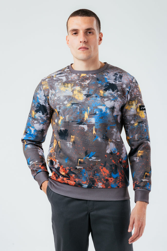 HYPE PAINTERS OVERSIZED MEN'S CREW NECK