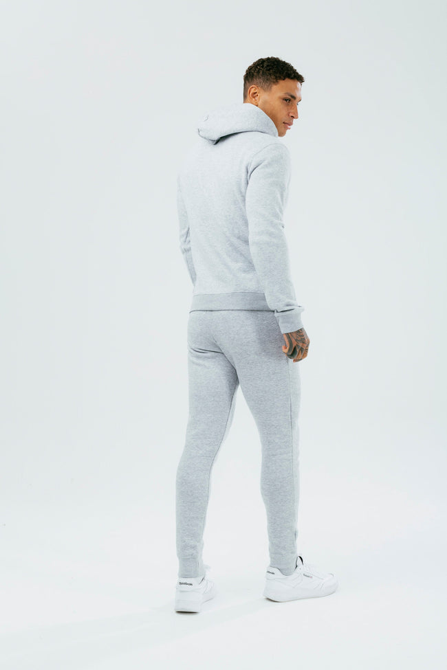 HYPE GREY MARL MEN'S TRACKSUIT SET