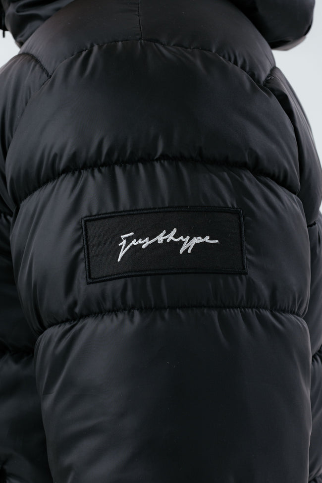 HYPE BLACK PUFFER MEN'S JACKET