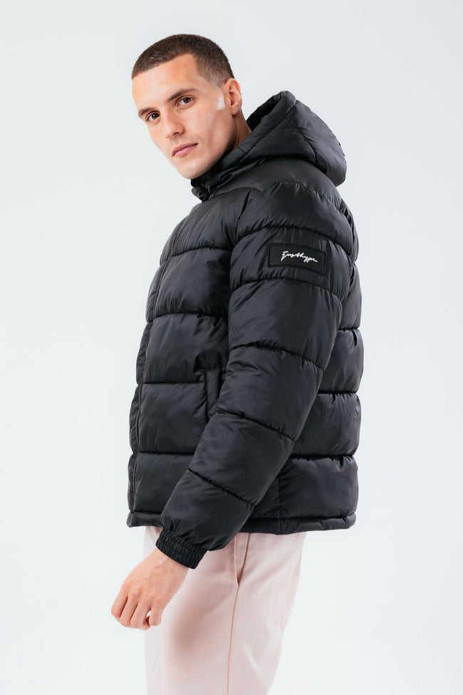 HYPE BLACK PUFFER MEN'S JACKET