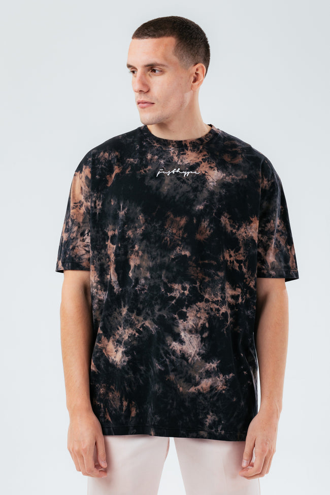 HYPE MULTI DARK ACID WASH MEN'S T-SHIRT