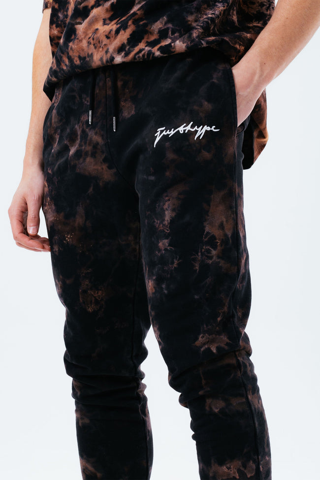 HYPE MULTI DARK ACID WASH MEN'S JOGGERS