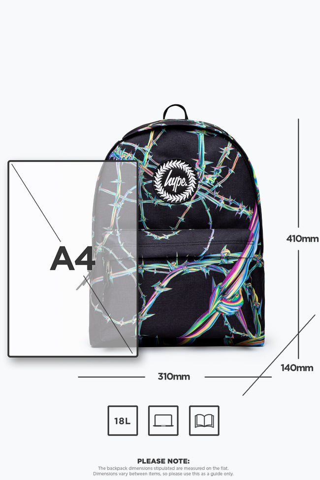 HYPE RAINBOW BARB BACKPACK