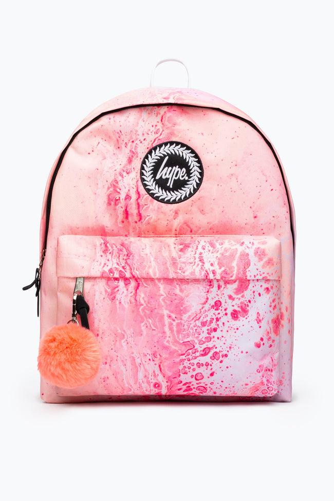 HYPE APRICOT MARBLE BACKPACK